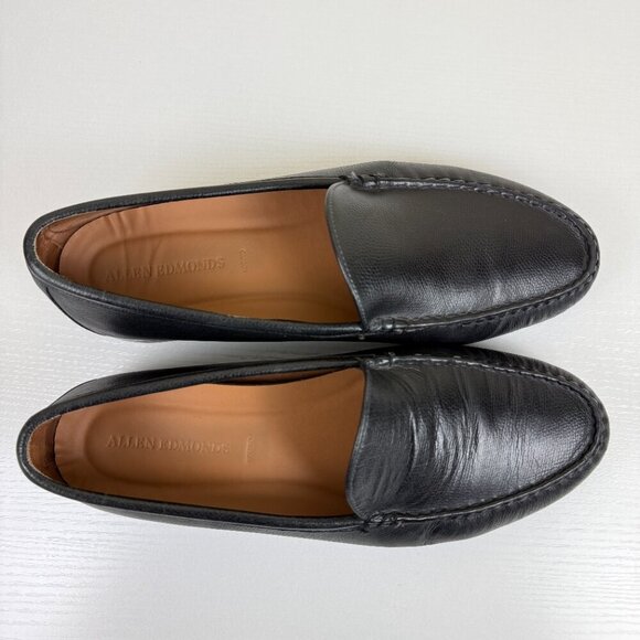 Allen Edmonds Carson Black Leather Slip On Loafers main image 7
